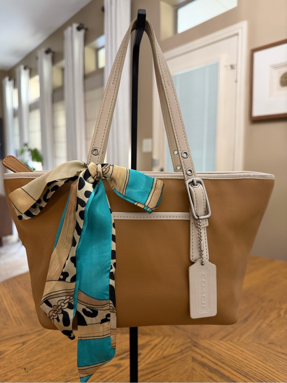 VINTAGE Coach Legacy West Small Market Tote Shoulder Bag